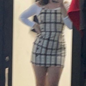 Bodycon Plaid Dress